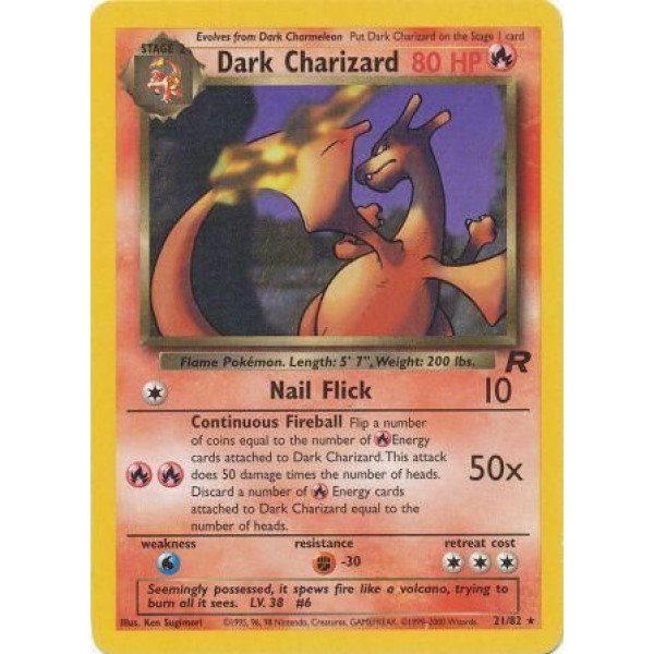 Team Rocket - 21/82 - Dark Charizard (rare)