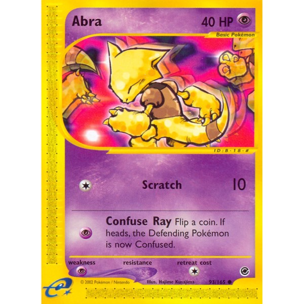 Expedition Base Set - 93/165 - Abra