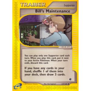 Expedition Base Set - 137/165 - Trainer Bill's Maintenance