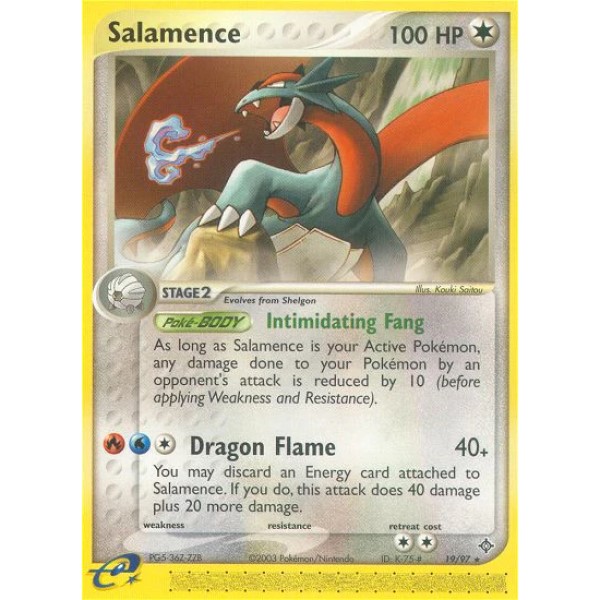 EX Dragon - 19/97 - Salamence (rare)