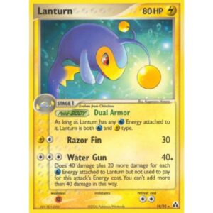 EX Legend Maker - 19/92 - Lanturn (rare)