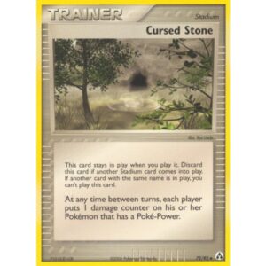 EX Legend Maker - 72/92 - Trainer Cursed Stone