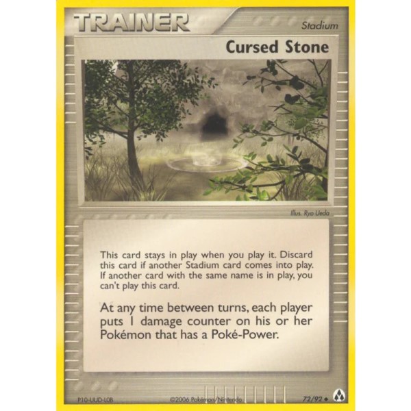 EX Legend Maker - 72/92 - Trainer Cursed Stone