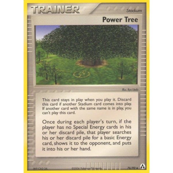 EX Legend Maker - 76/92 - Trainer Power Tree