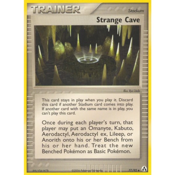 EX Legend Maker - 77/92 - Trainer Strange Cave