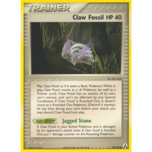EX Legend Maker - 78/92 - Trainer Claw Fossil