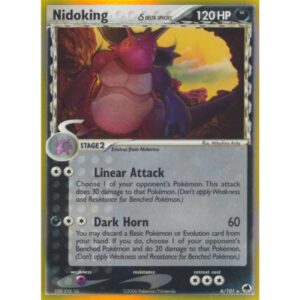 EX Dragon Frontiers - 6/101 - Nidoking Delta Species (rare holo)