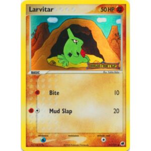 EX Dragon Frontiers - 51/101 - Larvitar (reverse holo)