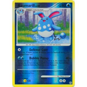 Diamond Pearl Base - 18/130 - Azumarill (reverse holo)