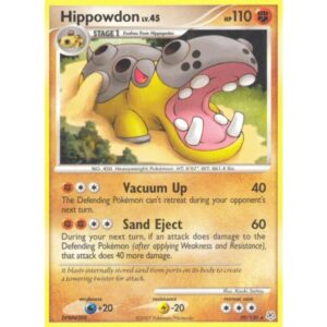 Diamond Pearl Base - 29/130 - Hippowdon (rare)