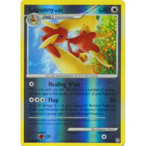 Diamond Pearl Base - 30/130 - Lopunny (rare reverse holo)