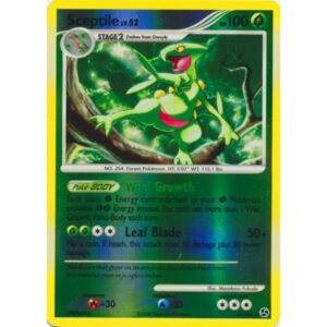 Great Encounters - 8/106 - Sceptile (rare reverse holo)