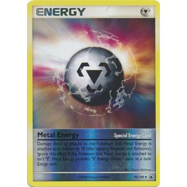Majestic Dawn - 95/100 - Metal Energy Special Energy Card (reverse holo)