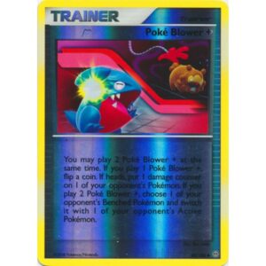 Stormfront - 88/100 - Trainer Poké Blower + (reverse holo)