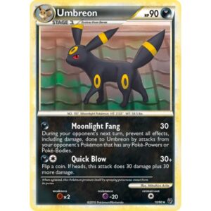 Undaunted - 10/90 - Umbreon (rare)