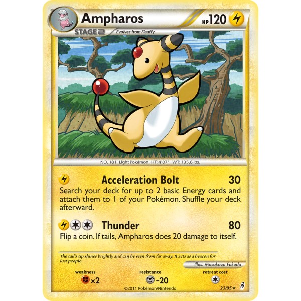 Call Of Legends - 23/95 - Ampharos (rare)