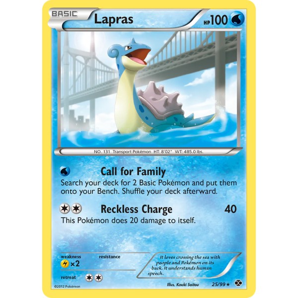 Next Destinies - 25/99 - Lapras (rare)