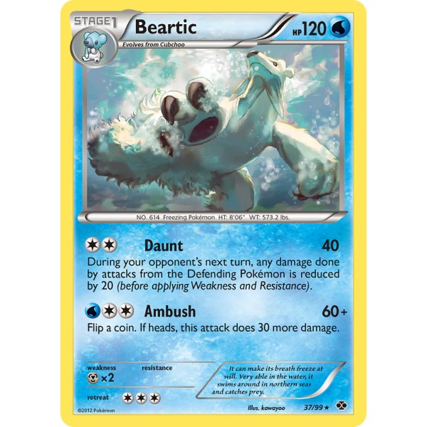 Next Destinies - 37/99 - Beartic (rare)