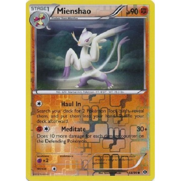 Next Destinies - 68/99 - Mienshao (reverse holo)