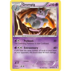 Bounderies Crossed - 60/149 - Grumpig (rare)
