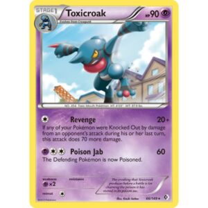 Bounderies Crossed - 66/149 - Toxicroak (rare)