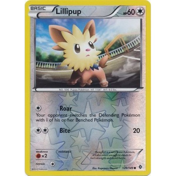 Bounderies Crossed - 120/149 - Lillipup (reverse holo)