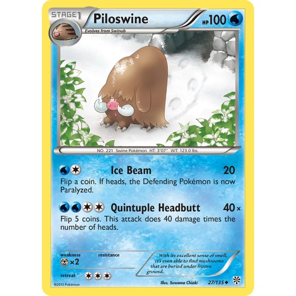 Plasma Storm - 27/135 - Piloswine