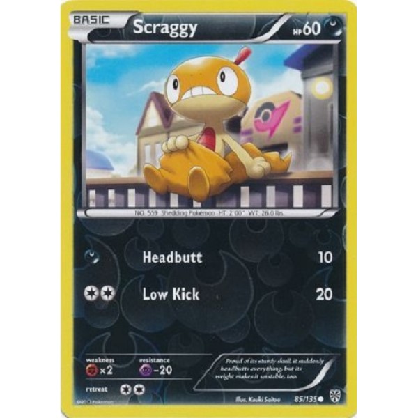 Plasma Storm - 85/135 - Scraggy (reverse holo)