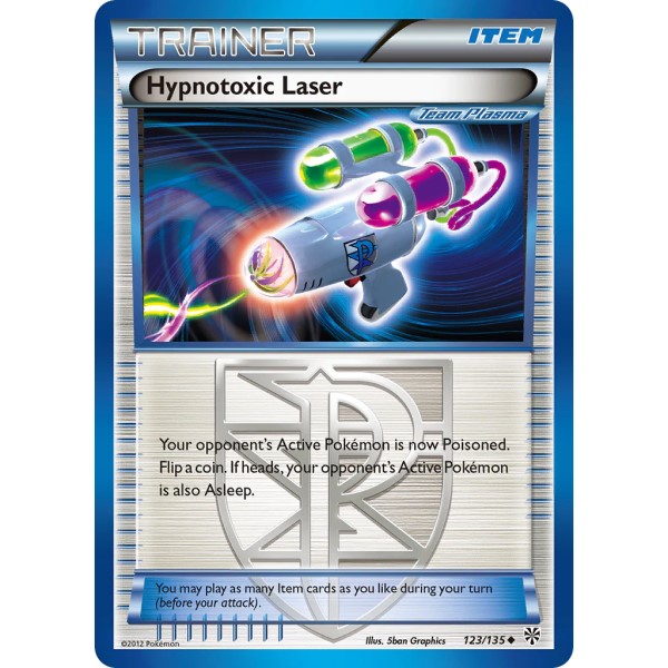 Plasma Storm - 123/135 - Trainer Hypnotoxic Laser