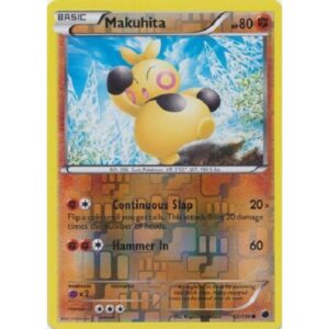 Plasma Freeze - 62/116 - Makuhita (reverse holo)