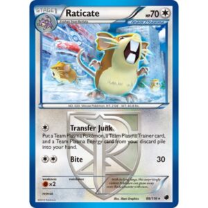 Plasma Freeze - 88/116 - Raticate (rare)
