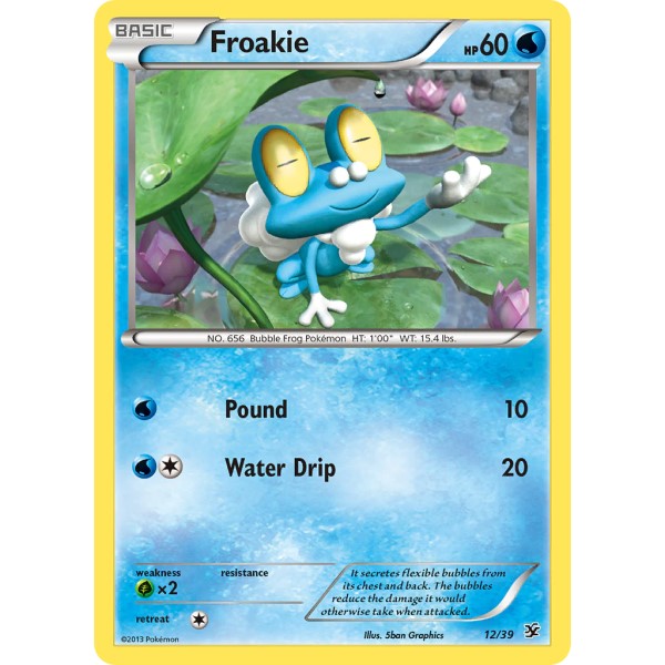 XY Kalos Starter Set - 12/39 - Froakie
