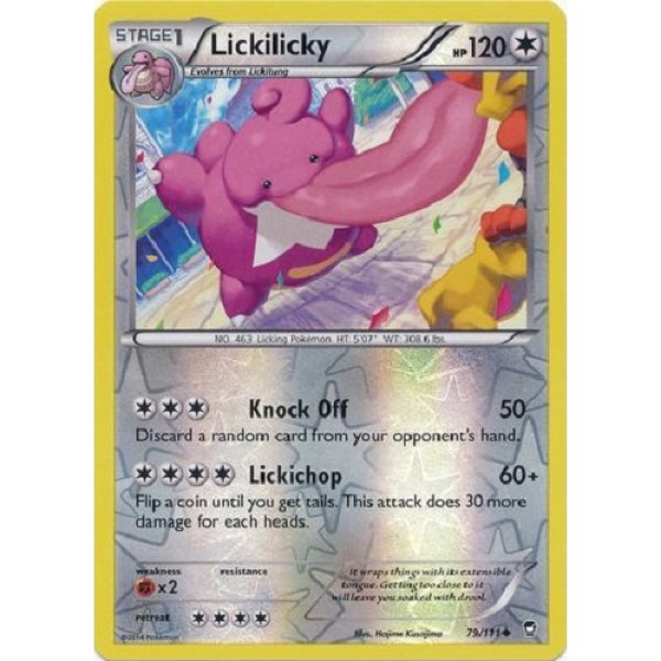 Furious Fists - 79/111 - Lickilicky (reverse holo)