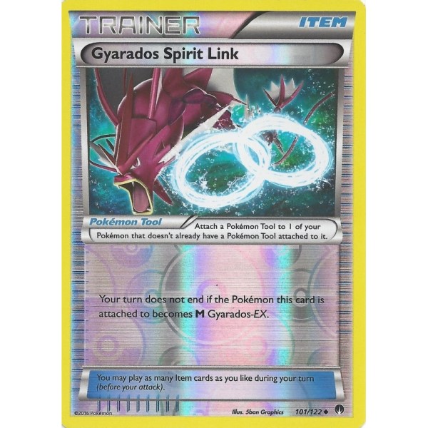 Breakpoint - 101/122 - Trainer Gyarados Spirit Link (reverse holo)