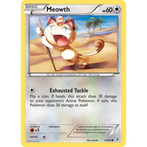 Generations - 53/83 - Meowth