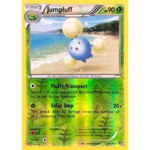 Steam Siege - 5/114 - Jumpluff (rare reverse holo)