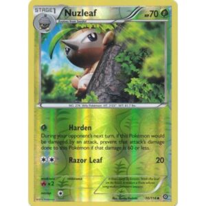 Steam Siege - 10/114 - Nuzleaf (reverse holo)