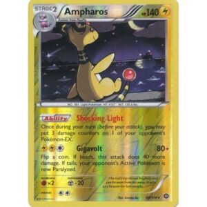 Steam Siege - 40/114 - Ampharos (rare reverse holo)