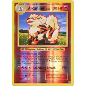 XY Evolutions - 18/108 - Arcanine (rare reverse holo)