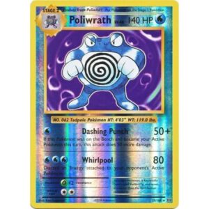XY Evolutions - 25/108 - Poliwrath (rare reverse holo)