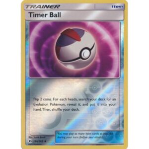 Sun Moon - 134/149 - Timer Ball (reverse holo)