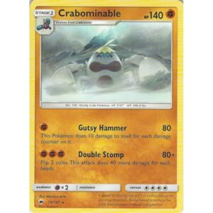Burning Shadows - 74/147 - Crabominable (rare)