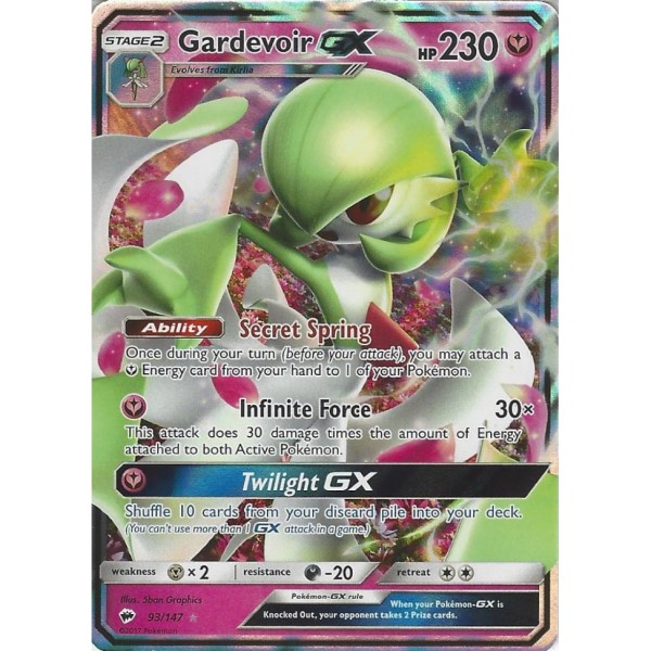 Burning Shadows - 93/147 - Gardevoir GX