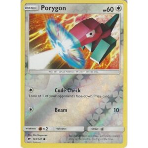 Burning Shadows - 103/147 - Porygon (reverse holo)