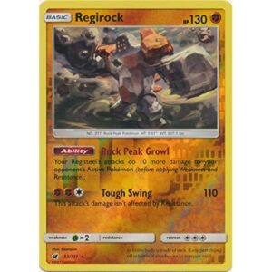 Crimson Invasion - 53/111 - Regirock (rare reverse holo)