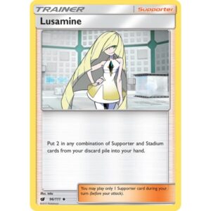Crimson Invasion - 96/111 - Trainer Lusamine