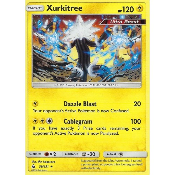 Forbidden Light - 39/131 - Xurkitree (rare)