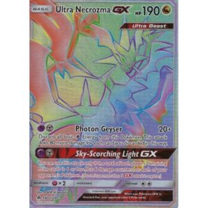 Forbidden Light - 140/131 - Ultra Necrozma GX (rainbow rare)