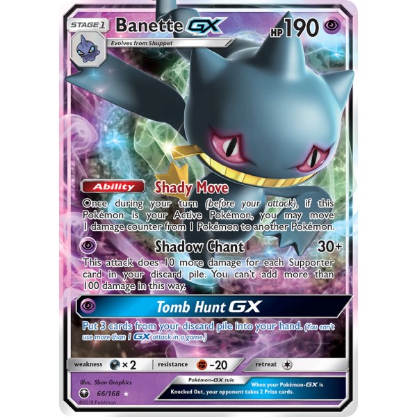 Celestial Storm - 66/168 -Banette GX