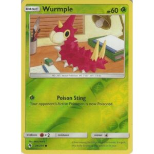 Lost Thunder - 24/214 - Wurmple (reverse holo)
